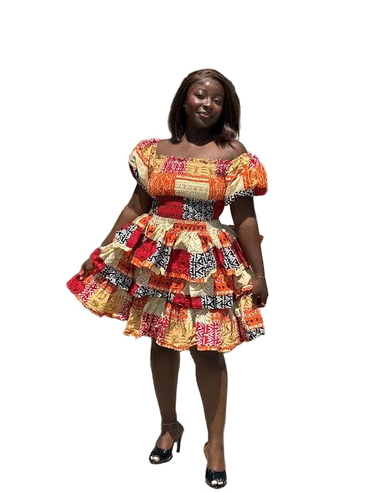ZOIE MINI 3 STEP DRESS