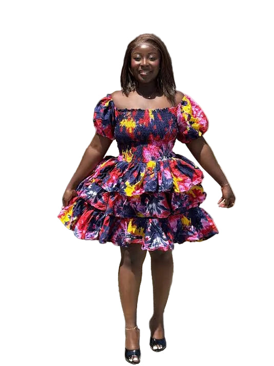 ZOIE MINI 3 STEP DRESS