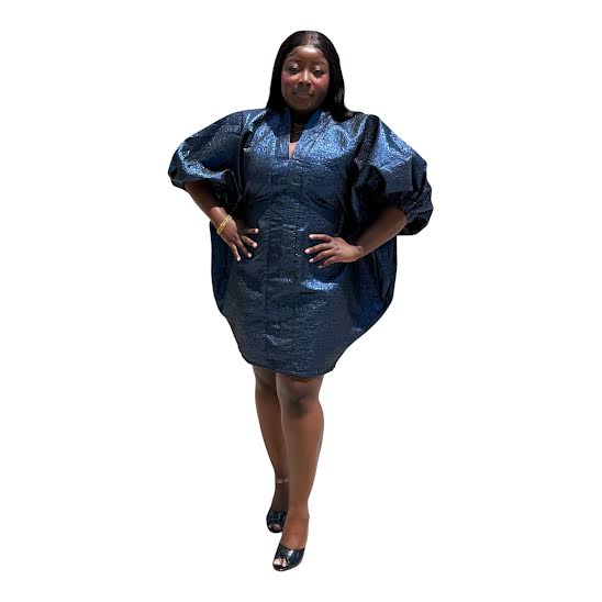 KEKELI MINI BROCADE BUBU DRESS