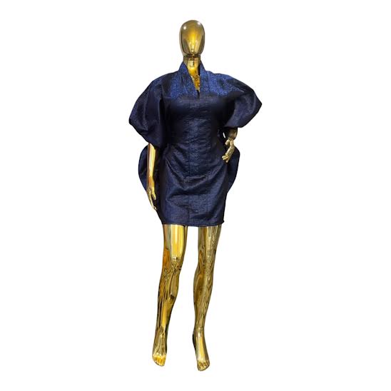 KEKELI MINI BROCADE BUBU DRESS