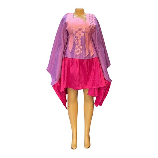 ATHENA MINI RUFFLE BUBU DRESS