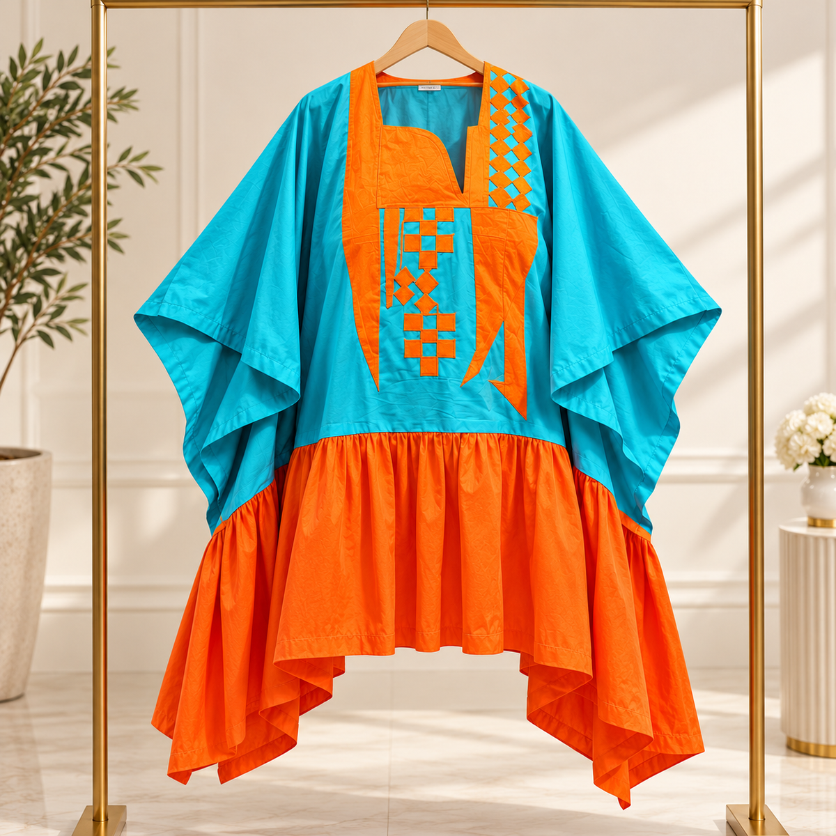 ATHENA MINI RUFFLE BUBU DRESS