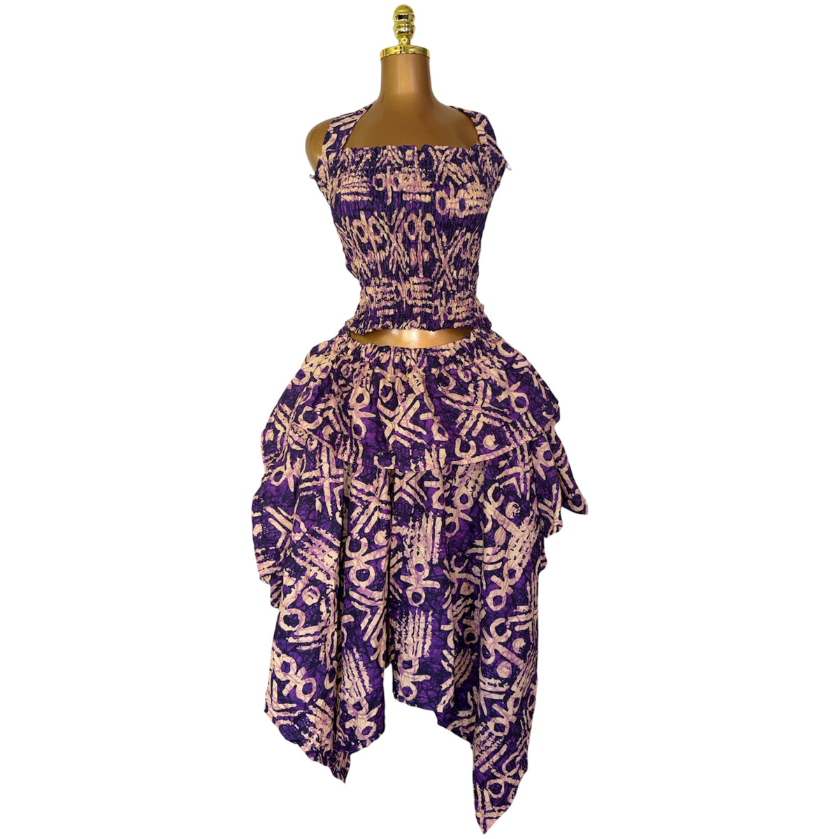 POSEY HANDKERCHIEF SKIRT SET