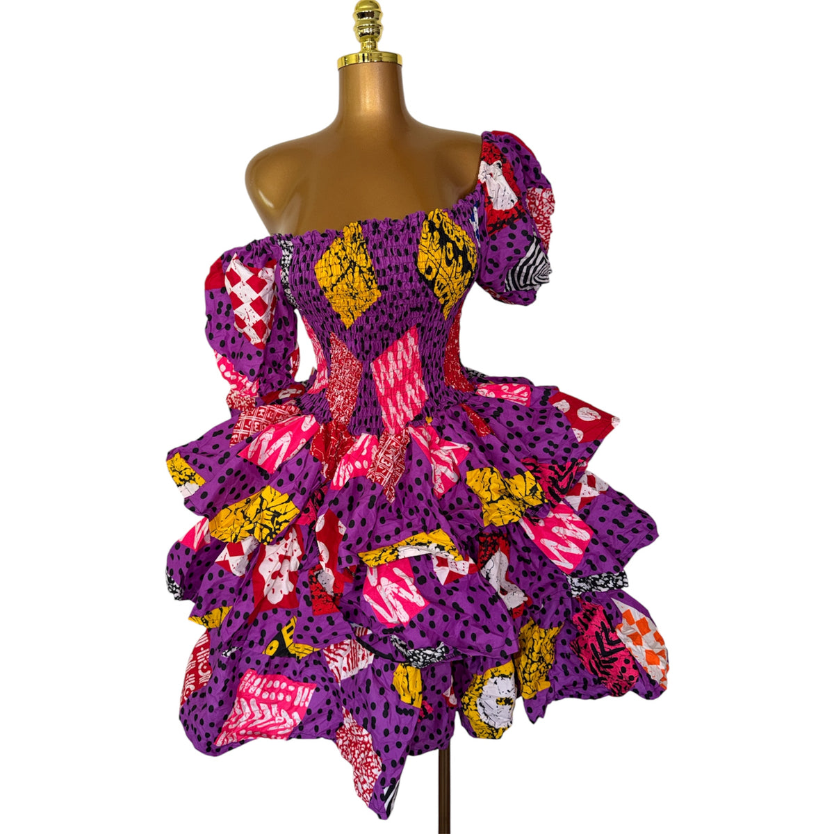 ZOIE MINI 3 STEP DRESS