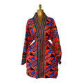 ASEZA ANKARA + ASO OKE BELTED DRESS
