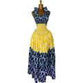 DUCHESS HALTER MAXI DRESS