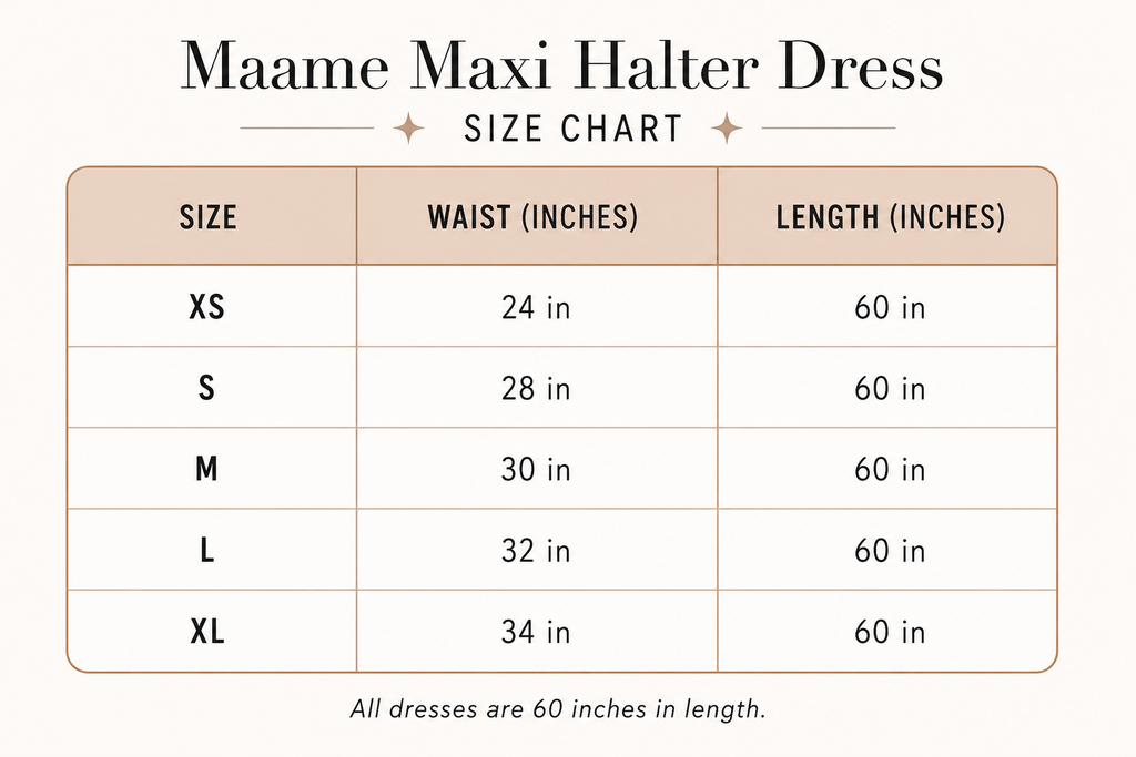 OHEMAA MAXI HALTER DRESS