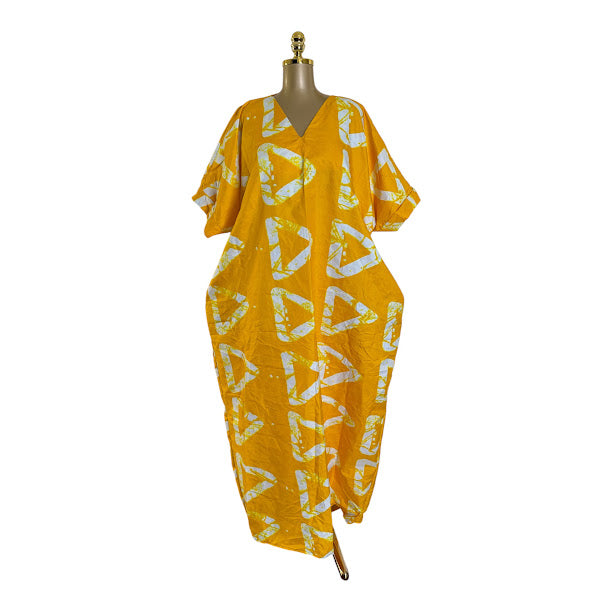 CHIKA V NECK BUBU DRESS