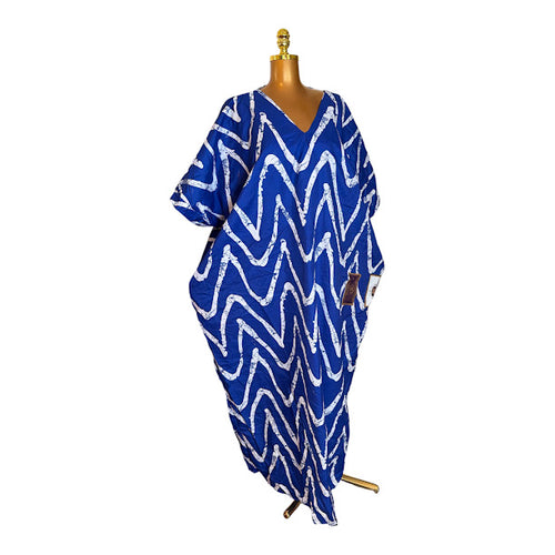 CHIKA V NECK BUBU DRESS