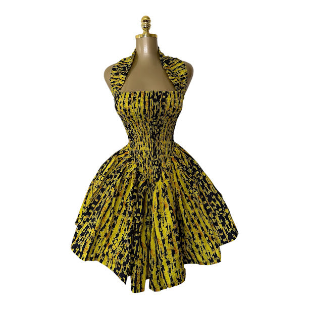 SIMA MINI HALTER DRESS