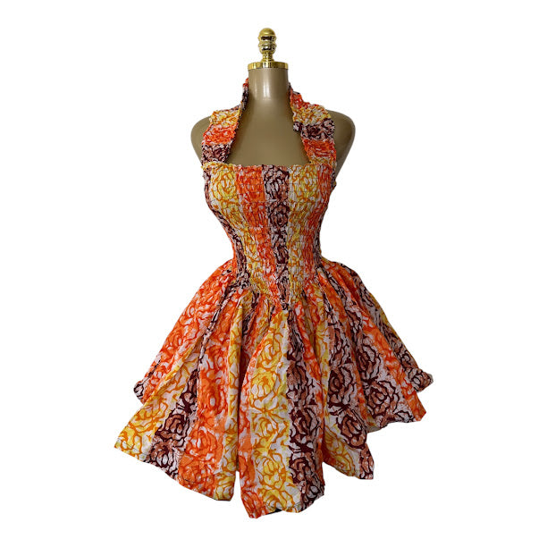 SIMA MINI HALTER DRESS