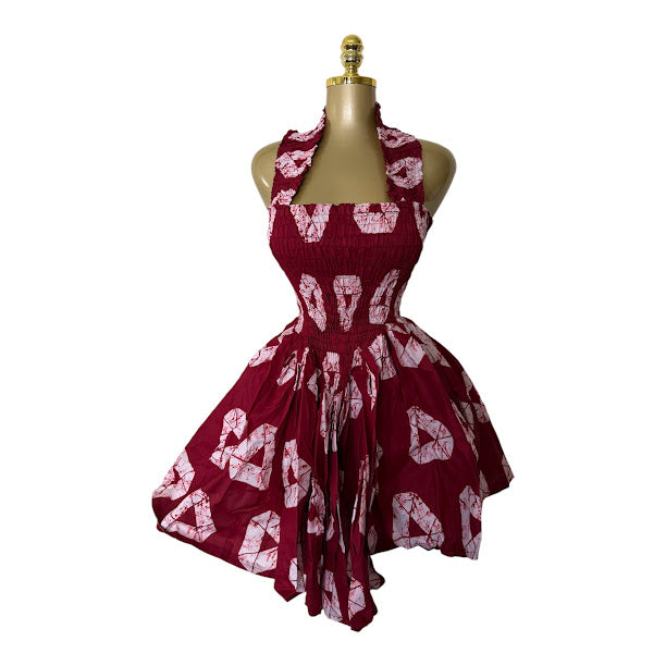 SIMA MINI HALTER DRESS