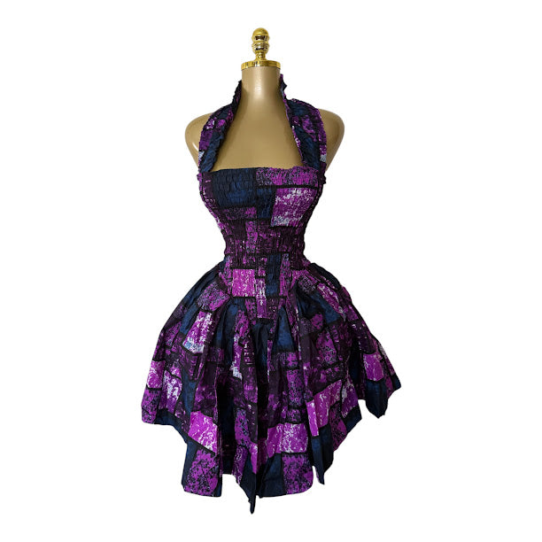 SIMA MINI HALTER DRESS